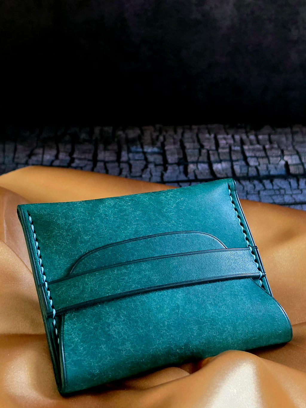 Ephem Minimalist Slim Leather Wallet