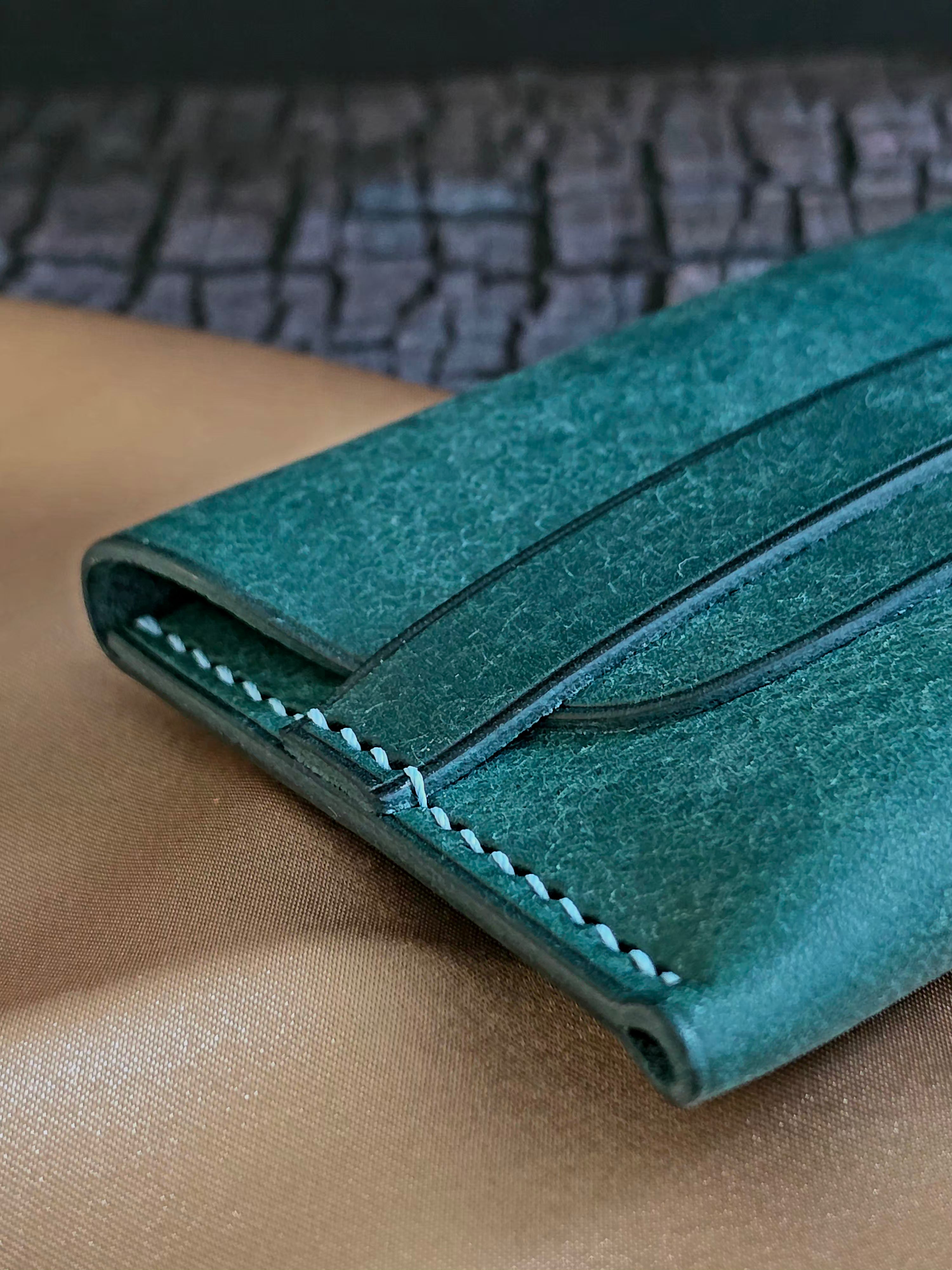 Ephem Minimalist Slim Leather Wallet