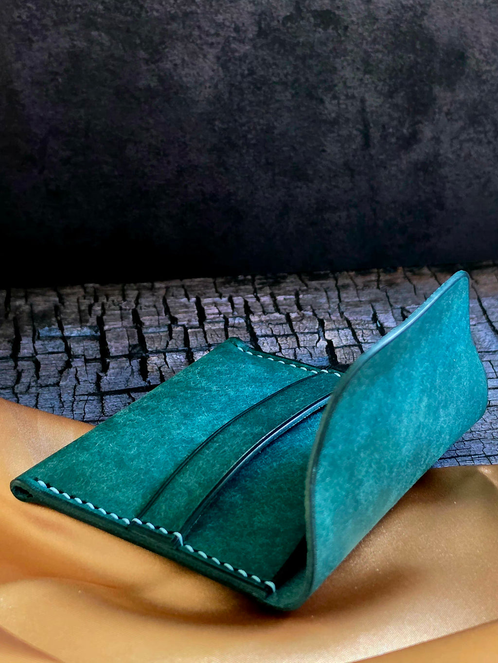 Ephem Minimalist Slim Leather Wallet